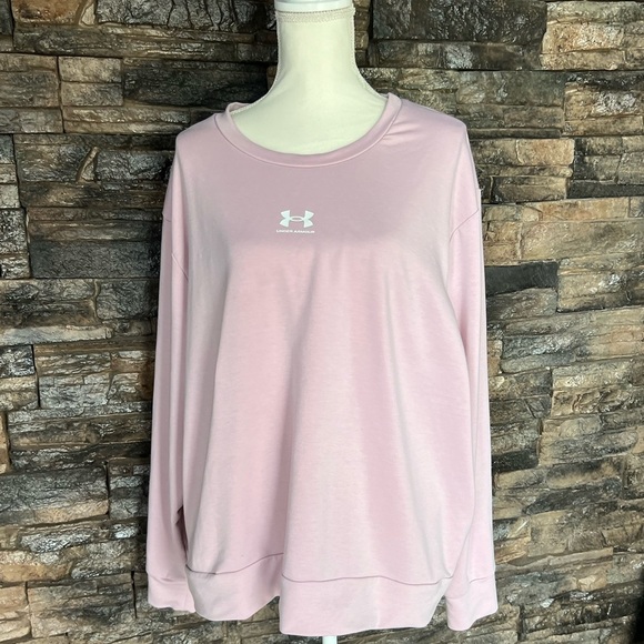 Under Armour Women's Blush Pink Hoodie - Picture 1 of 8